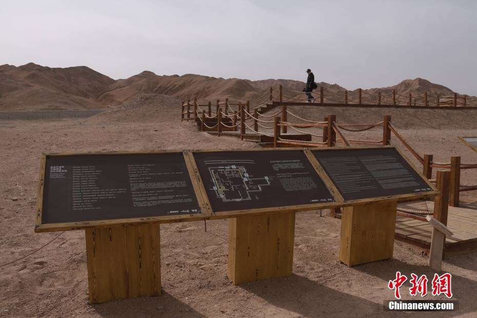 文明的坐标|"丝路驿站"悬泉置_遗址_cnsphoto_敦煌