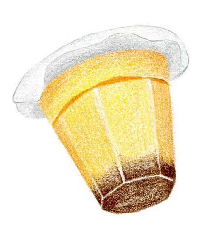 彩铅基础教程:一枚果冻_step_暗部_包装纸