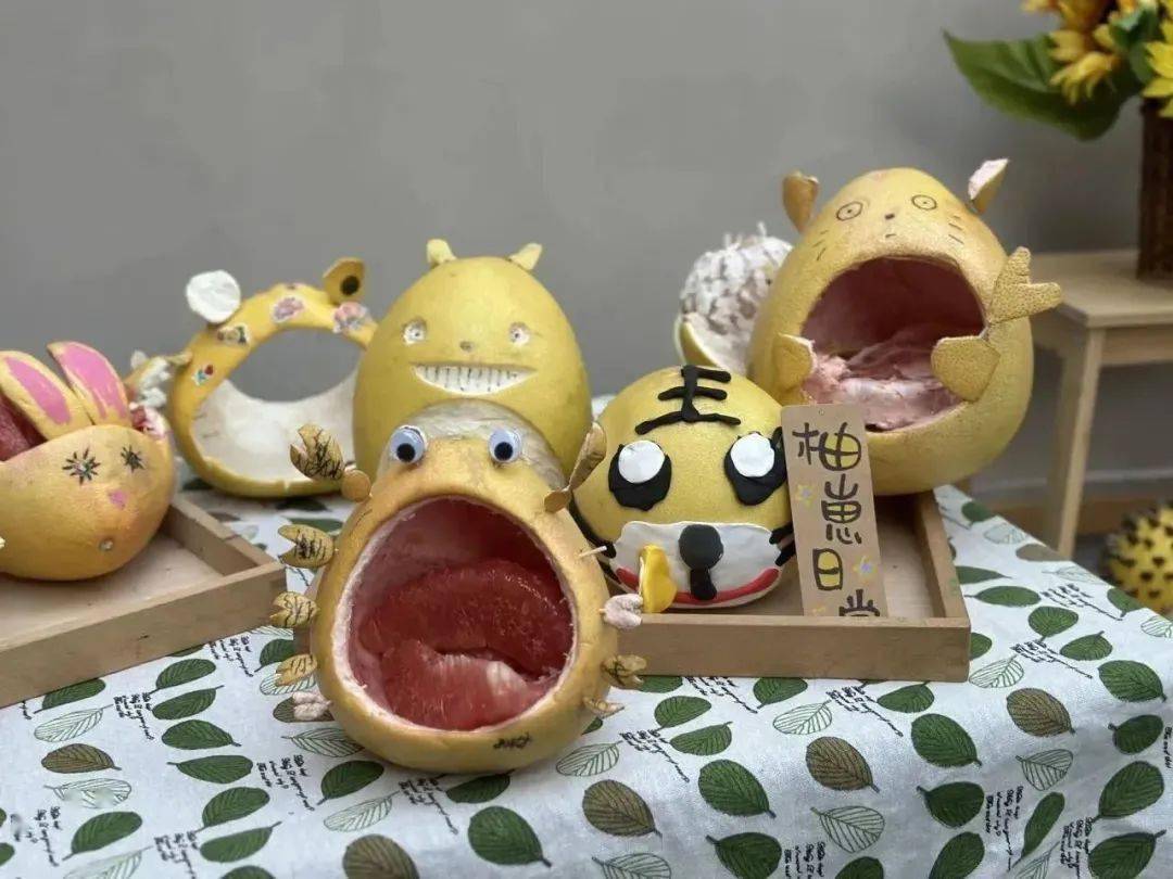 一园柚子成了精_活动_家长_创意