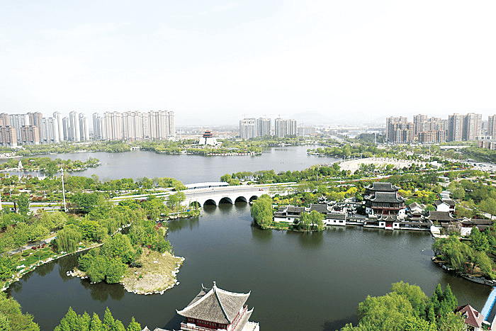 "枣庄·市中"文化标识│东湖公园_建设_城市_工程