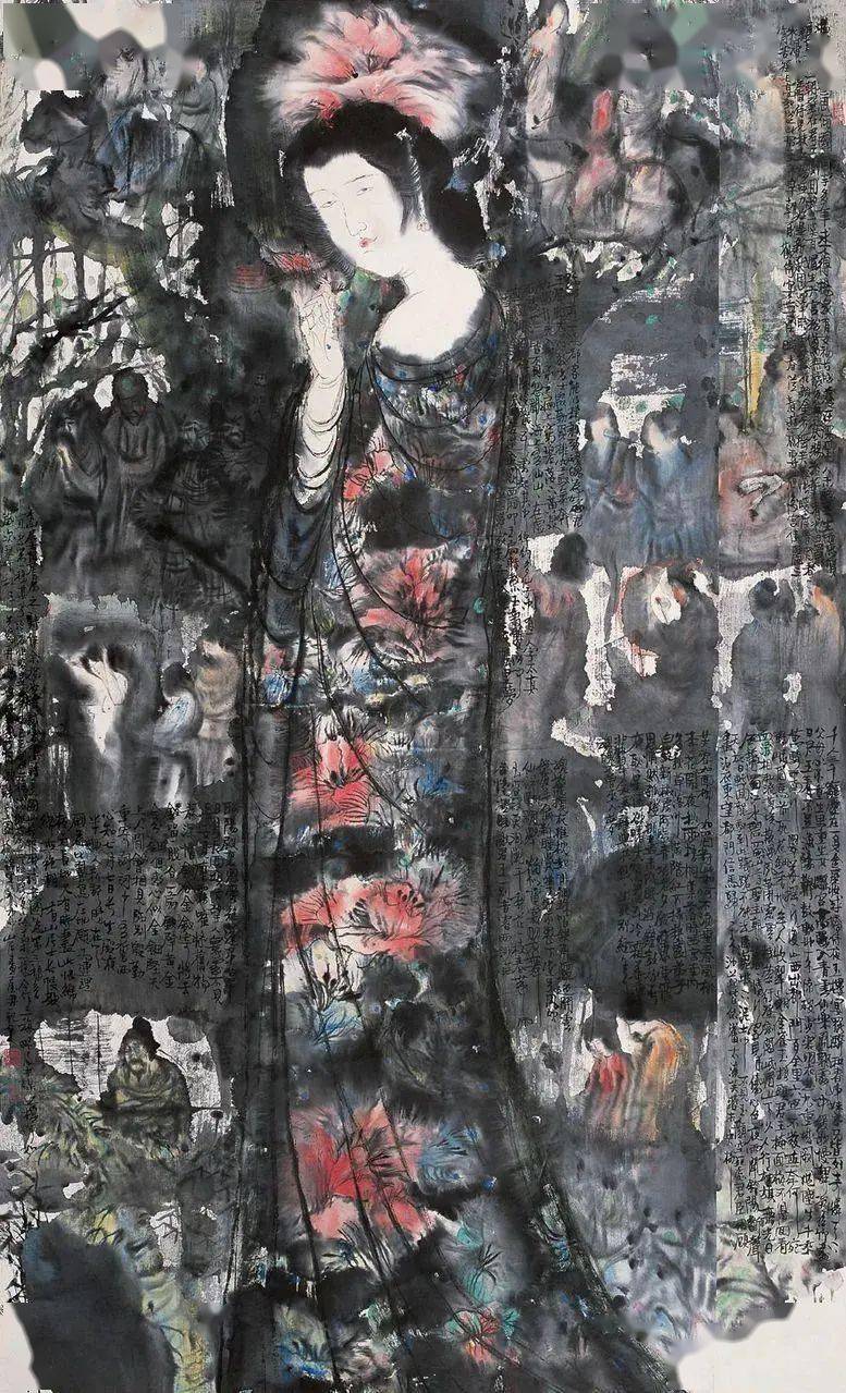 彭先诚的没骨人物画艺术 !_作品_美术_中国