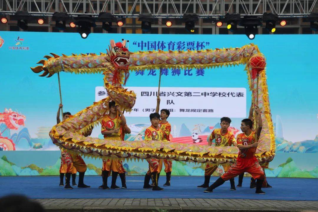 自选套路兴文县共乐初级中学校▲李庄镇中心小学校▲儿童(男子)甲组