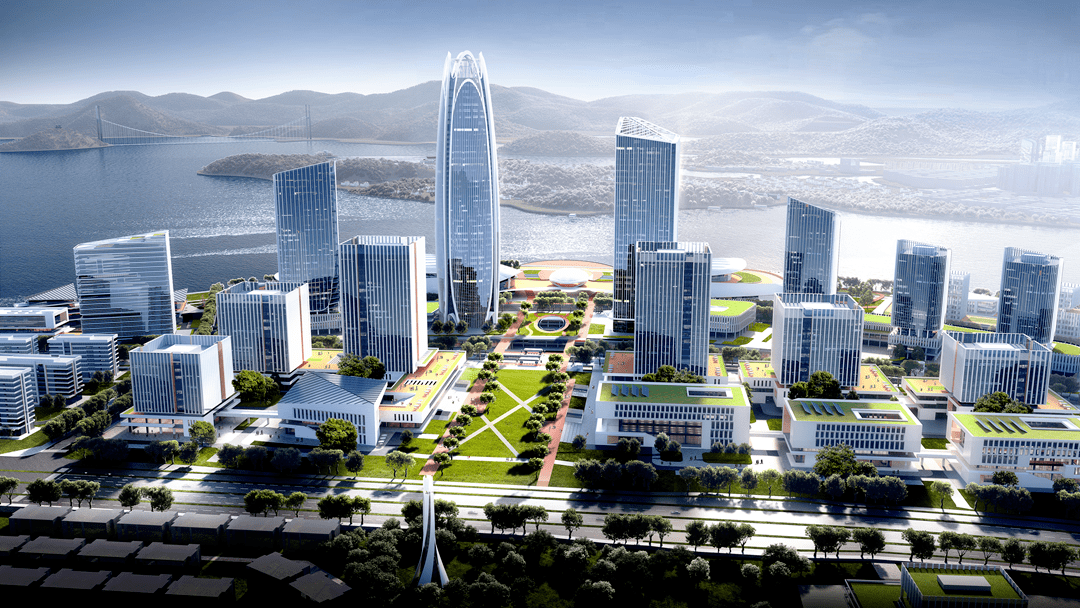 同济院新作:杭州临安区青山湖城市客厅首发区块