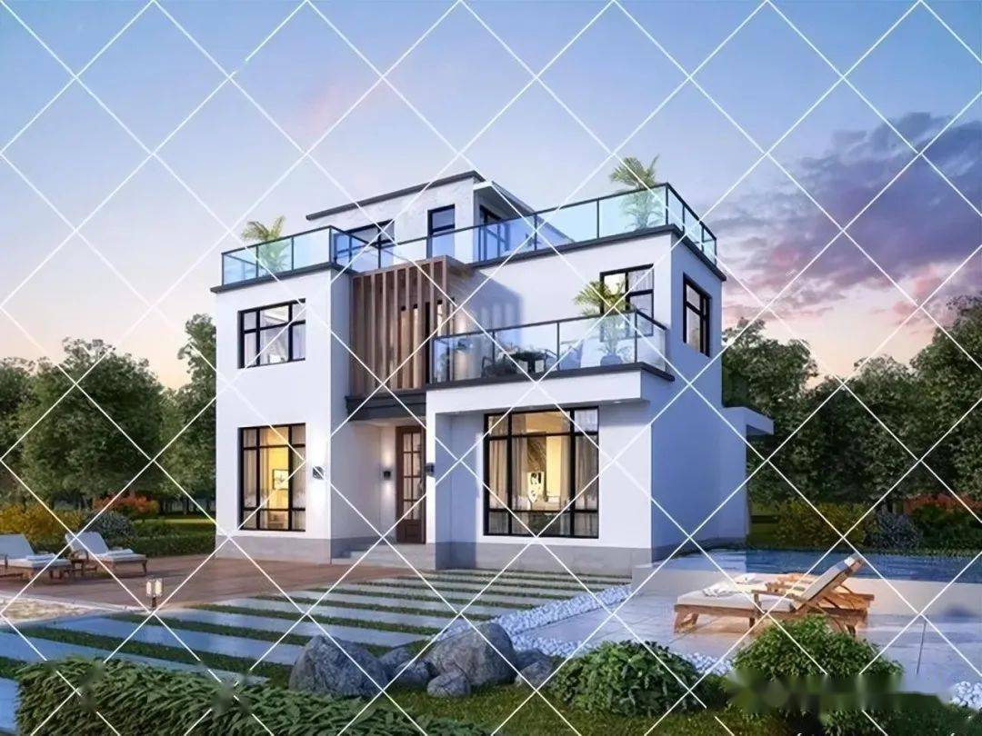 30款现代风三层别墅,款款都是十里挑一,100年不过,见证不一样的美