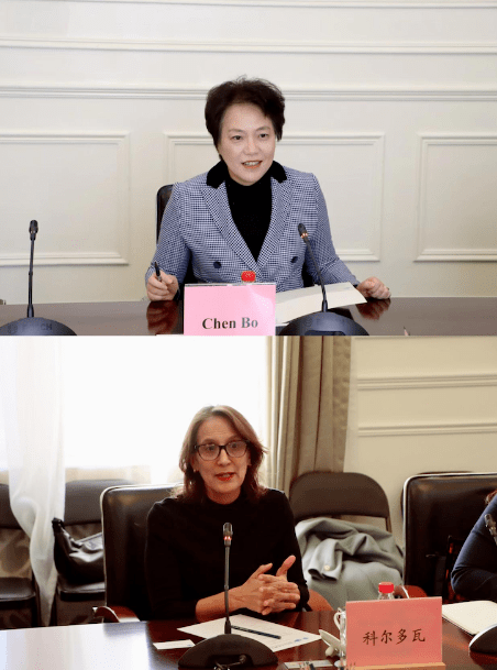 陈波院长会见厄瓜多尔驻华大使科尔多瓦_全球_一带_关系