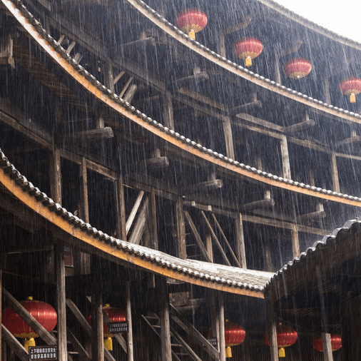 【闽人智慧】土楼之美跨越山海_建筑_中原_福建土楼