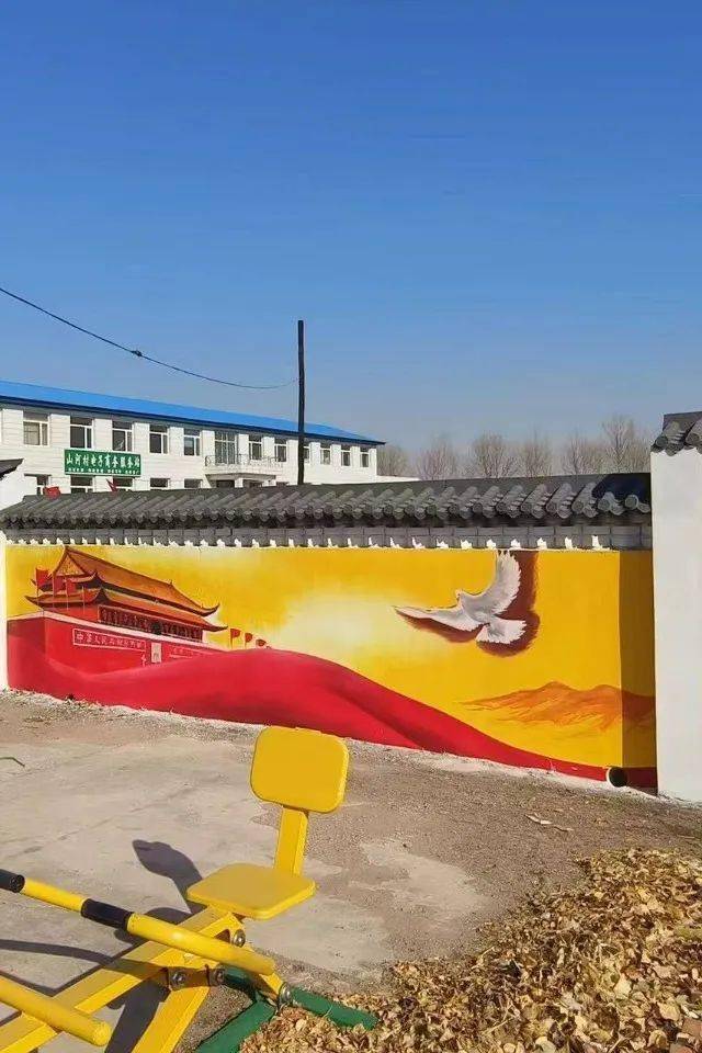 【移风易俗】洮南市蛟流河乡:"文化墙"绘出乡村振兴精气神_环境_内容