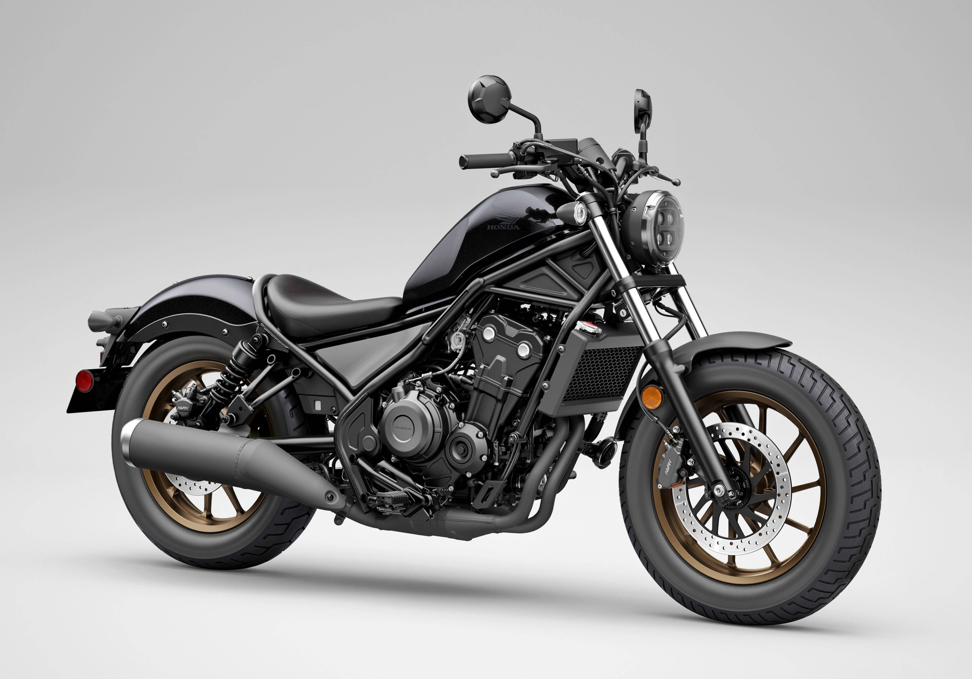 honda 2024 新图案 rebel,金翼系列和 vt1300cx fury