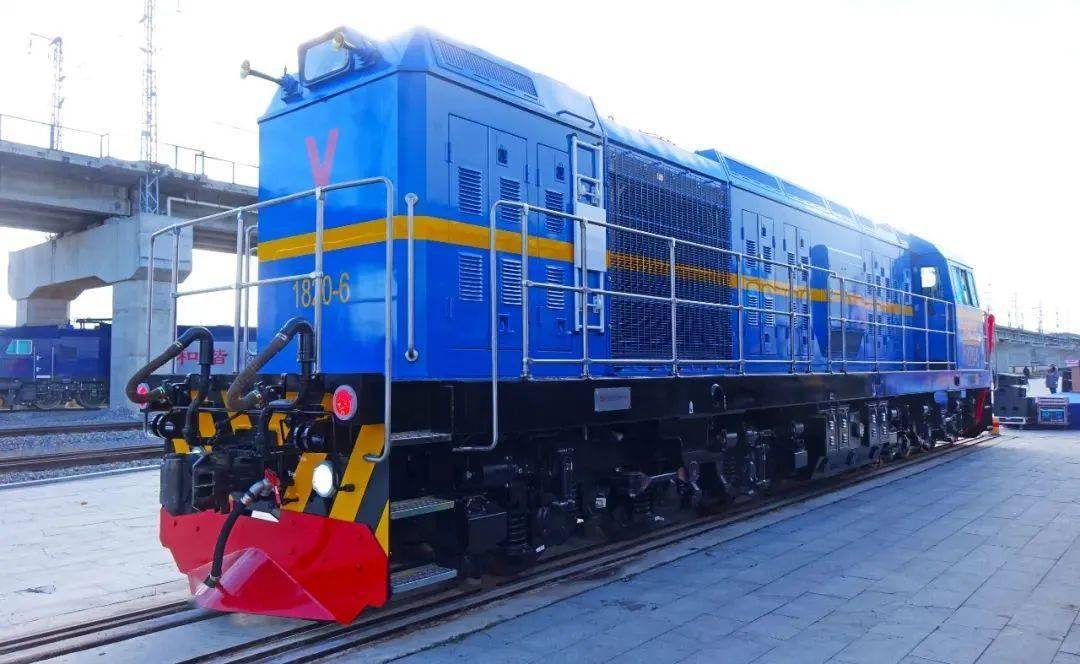 中国中车出口刚果(金)内燃机车下线_控制系统_铁路_方面