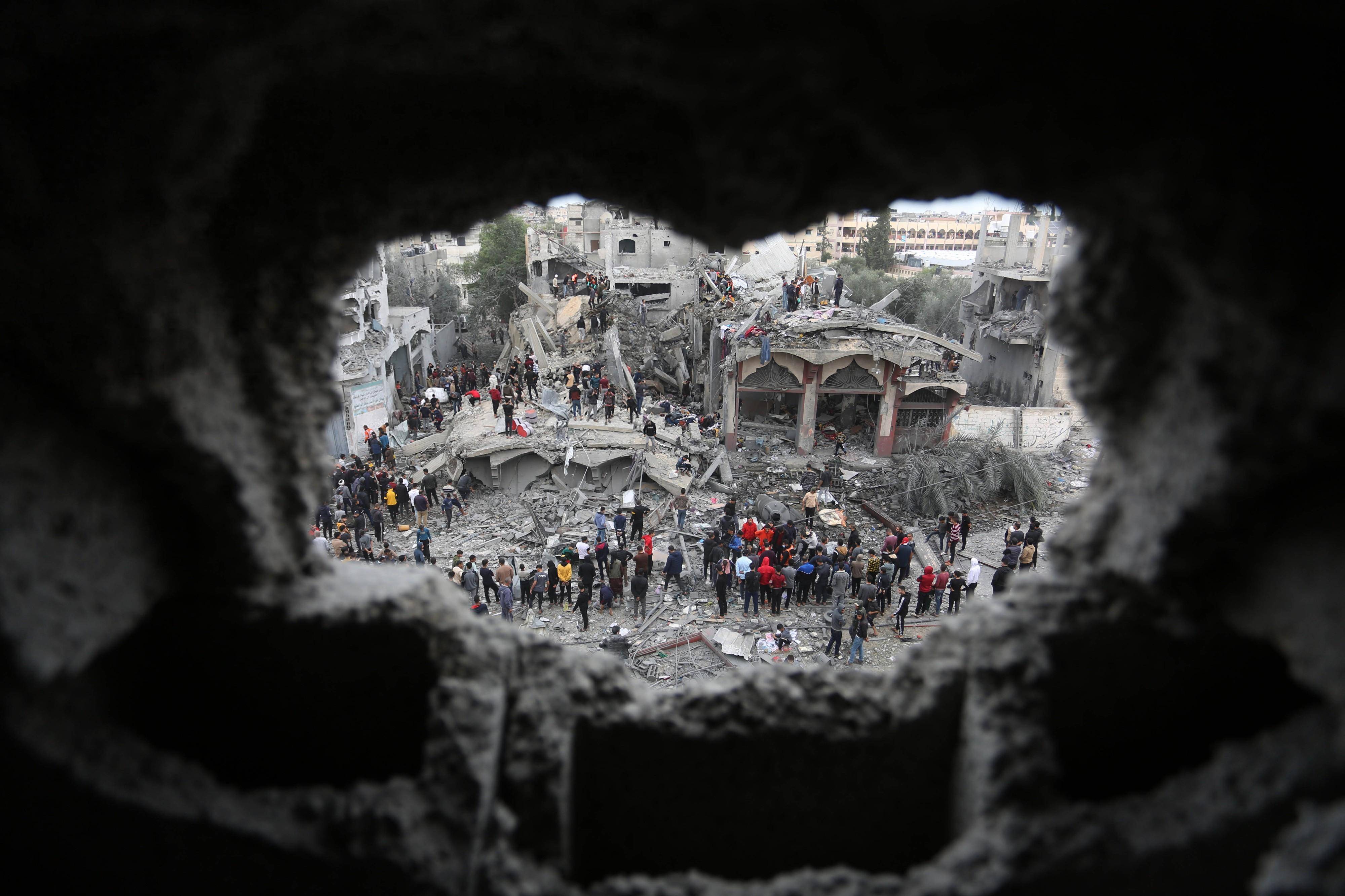 哈马斯宣布停火开始时间_加沙地带_人员_新华社