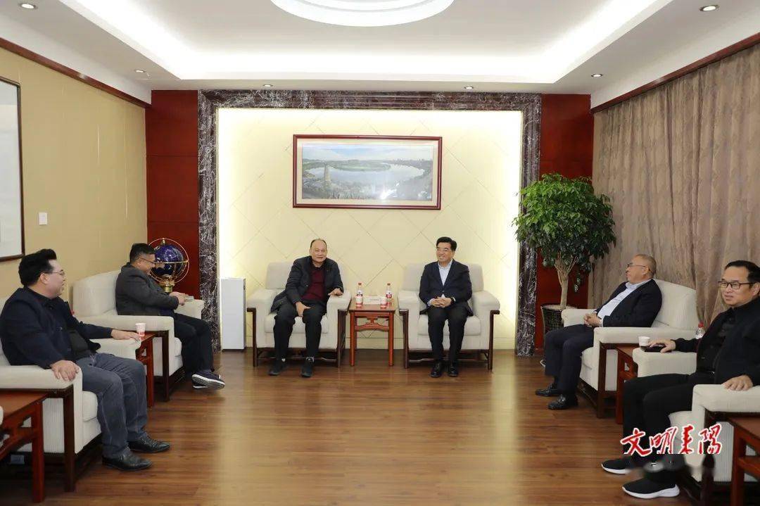 赖馨正会见广东韶能集团股份有限公司董事长陈来泉一行