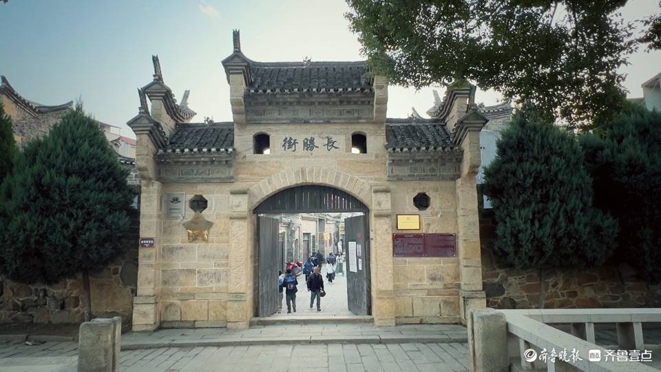 青砖黑瓦飞檐翘角,鄂东古民居长胜街_红安_七里坪镇_核心