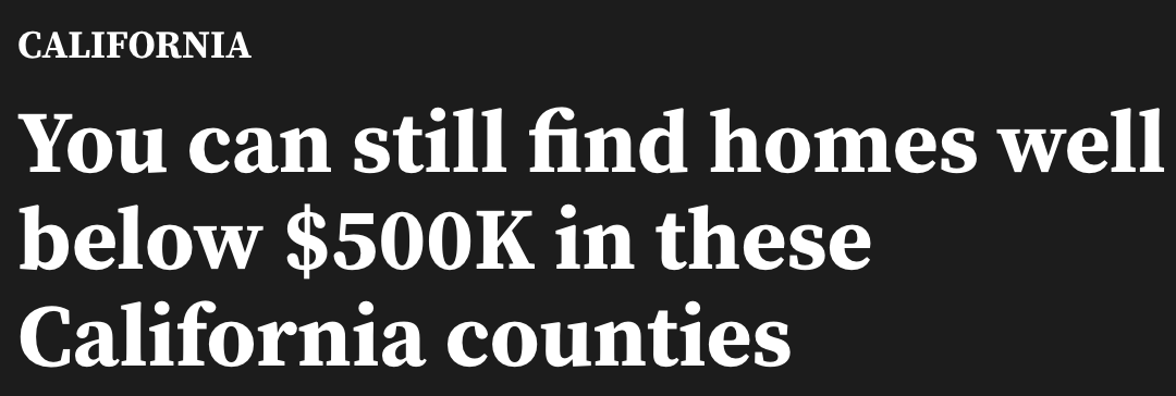 加州还有这些地区的房价低于$50万!_County_得州_Lassen