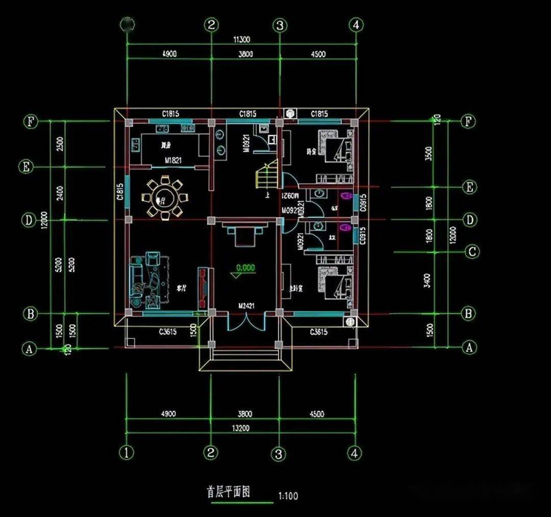 28款带堂屋的二层农村自建房精选,好看接地气,适合广大农村建造_别墅