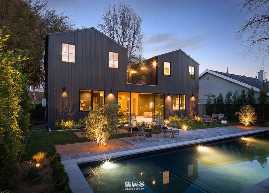 现代化住宅:结合加州与斯堪的纳维亚风格,演绎时尚家居设计_别墅_自然