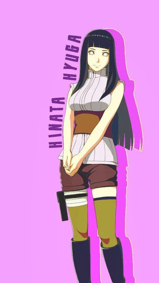 火影经典壁纸 雏田永远是第一名的