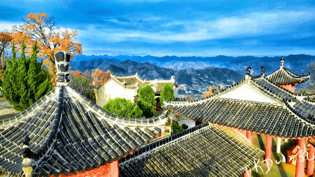 安康人家门口这座山风景独好!_龙王山_冬日_图片