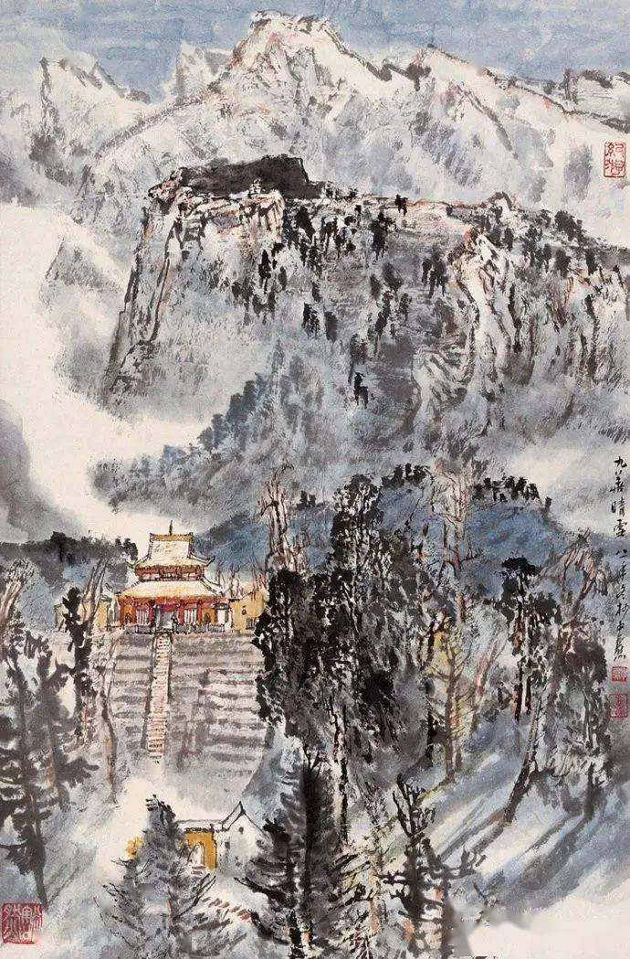 八雅轩丨【八雅丹青】童中焘先生作品欣赏_笔墨_中国_艺术