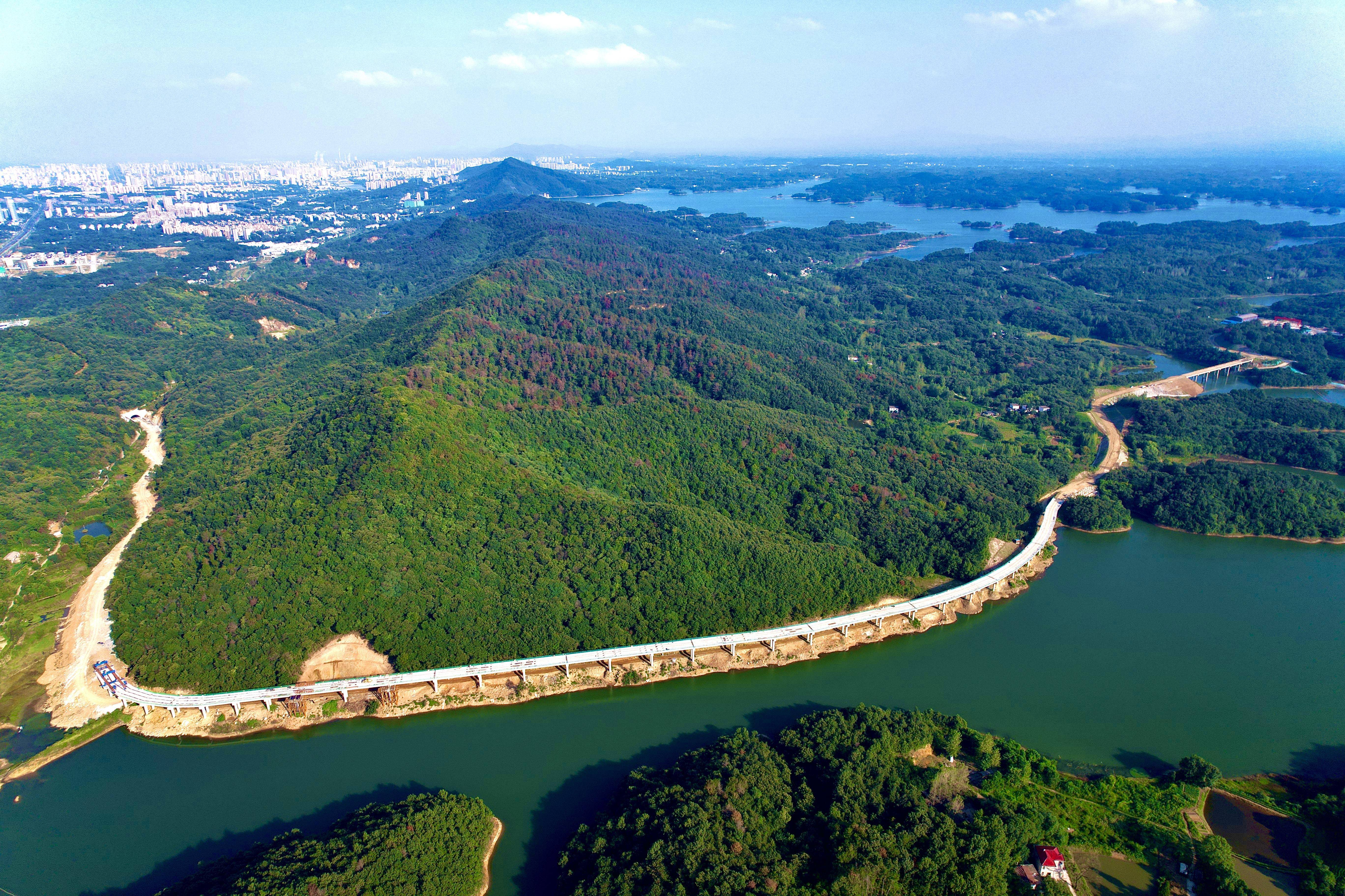 信阳南湾湖风景区项目建设取得重要成果