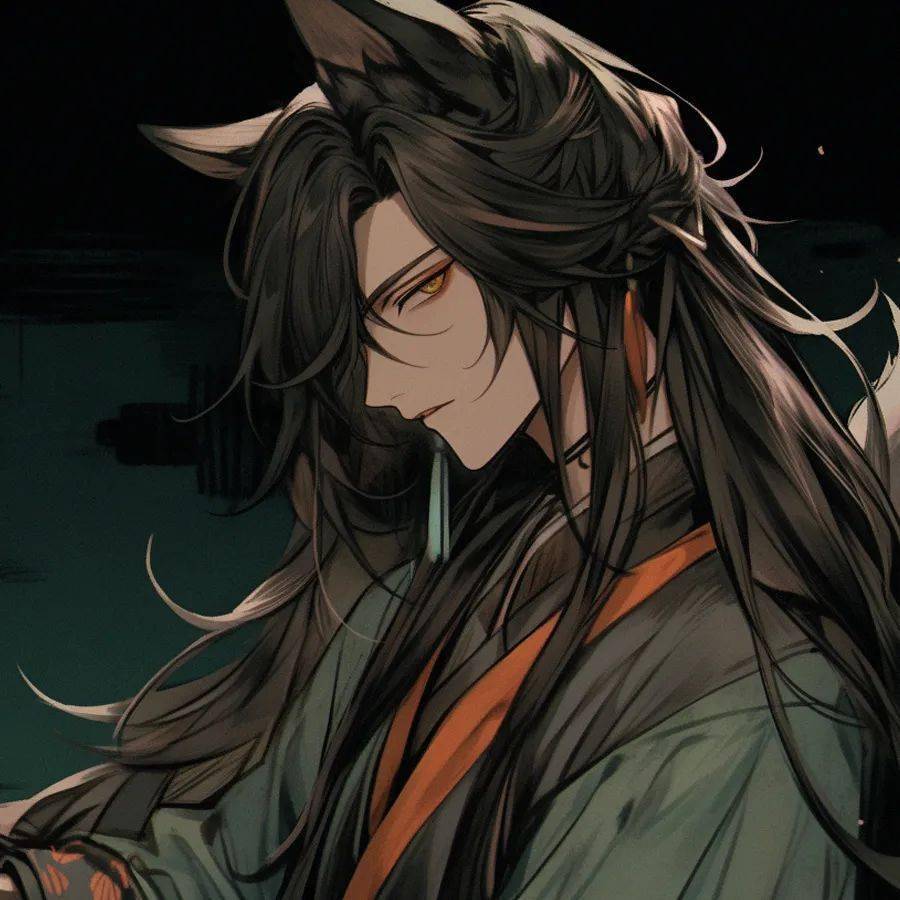 妖狐耳的帅男头像 二次元精品头像_公众_整理_内容