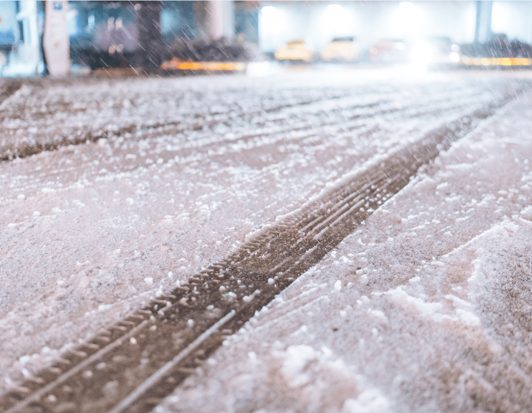 大雪转雨夹雪图片