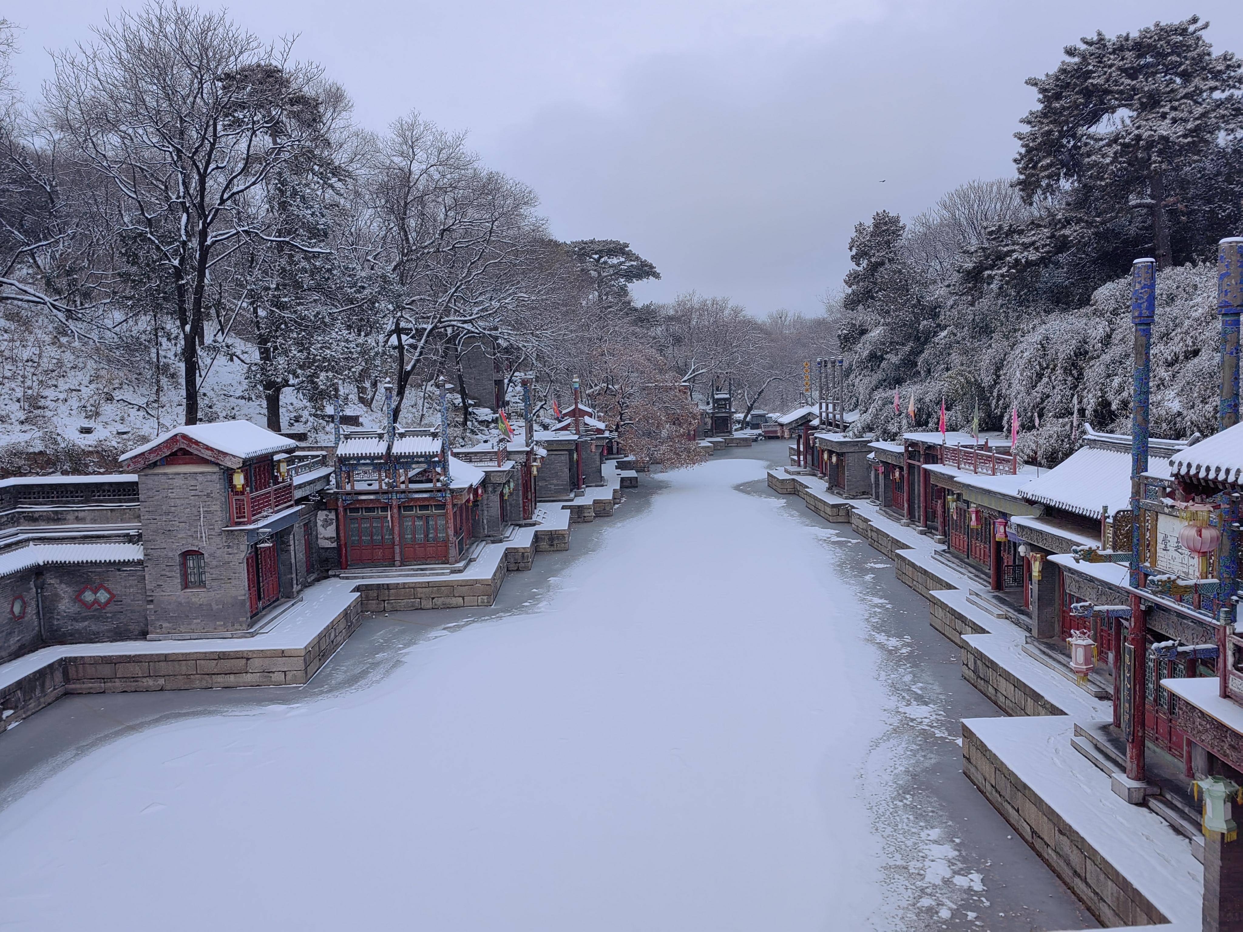颐和园雪景2022图片