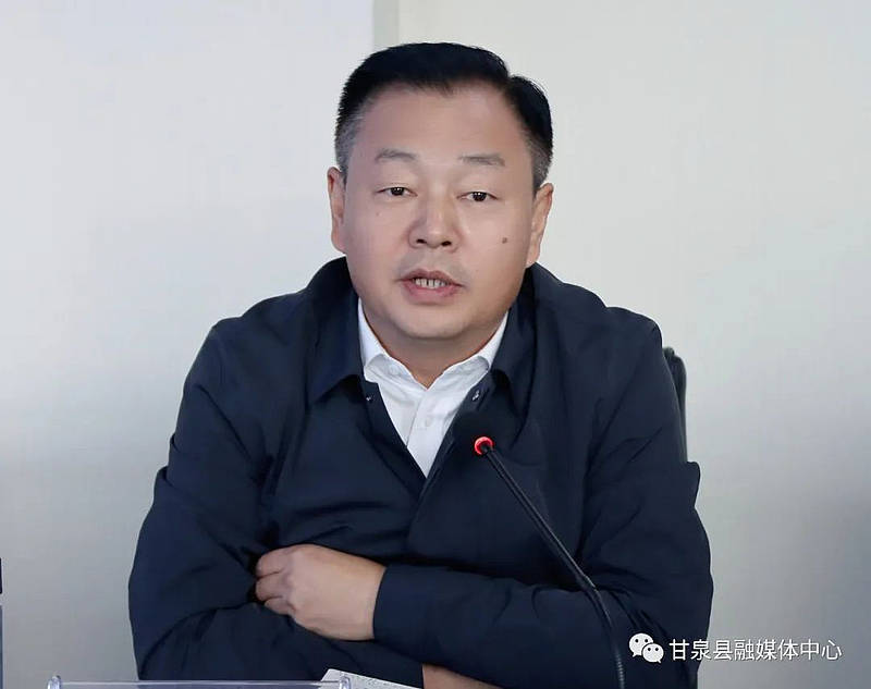 李永军会见山东水发高科发展集团董事长车宪法一行_合作_洽谈_甘泉县
