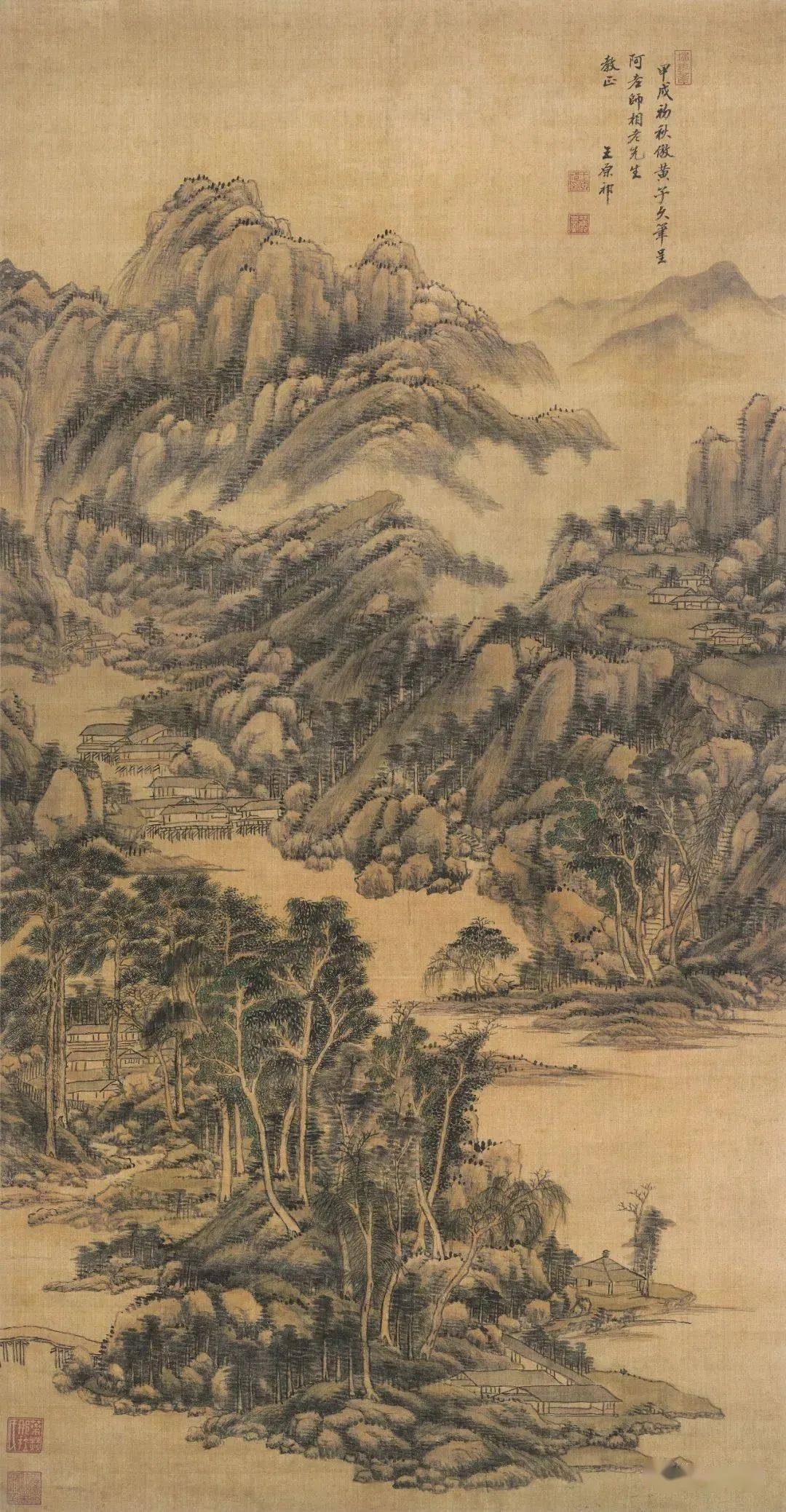 看懂"四王"笔下的山水,才知什么是"正宗"