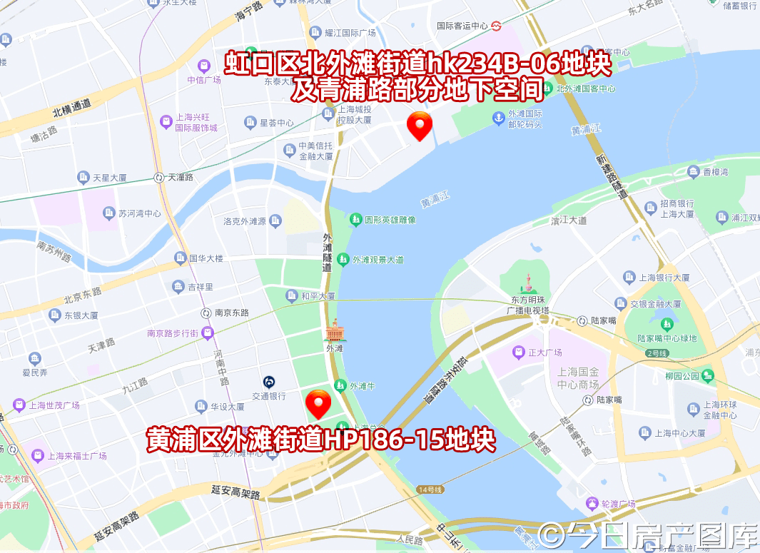 黄浦外滩商办地块黄浦区外滩街道hp186