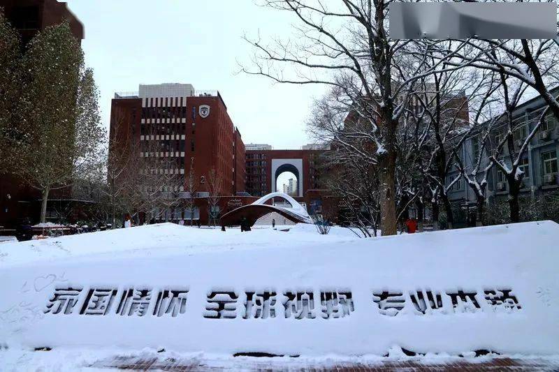 妖嬈中國礦業大學(北京)一夜雪來,滿園潔白北京石油化工學院銀裝素裹