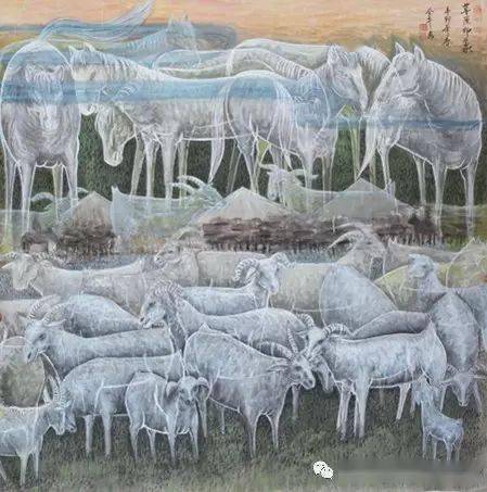 石林民间画家金牛作品欣赏_美术家协会_全国_昆明市