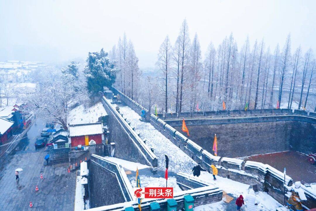 荆州雪景图片图片