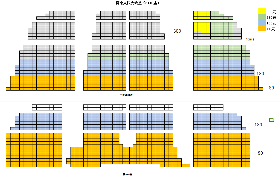 人民大舞台座位图详解图片