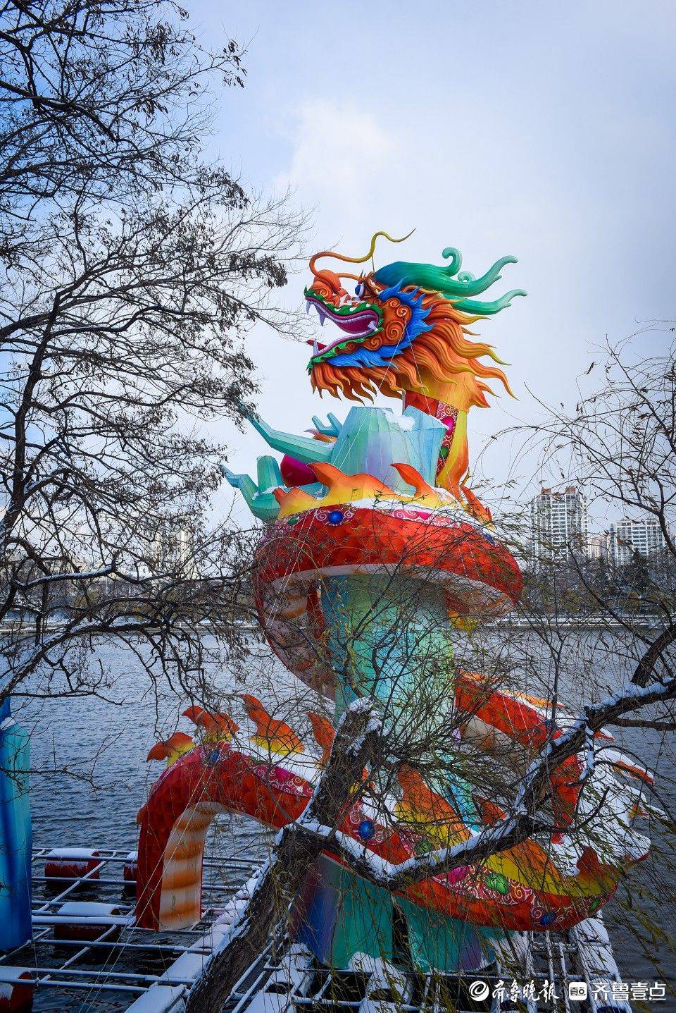 图集|银装素裹展妙颜,雪后烟台南山公园冬日氛围感拉满_摄影_微宁