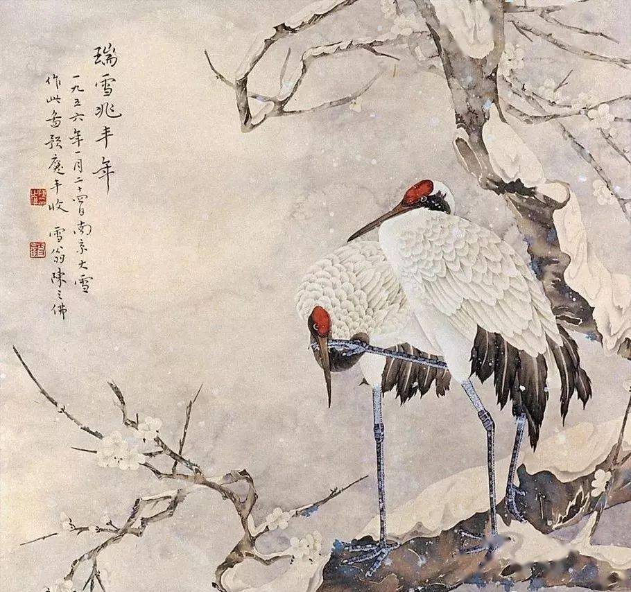 雪翁花鸟，清新典雅！_搜狐网