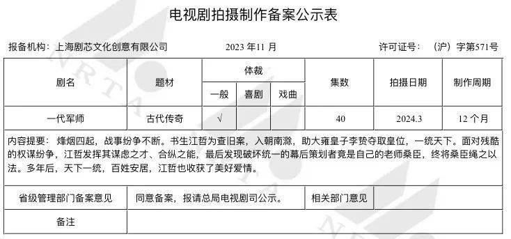 11月電視劇備案|《長安的荔枝》《重生之貴女難求》