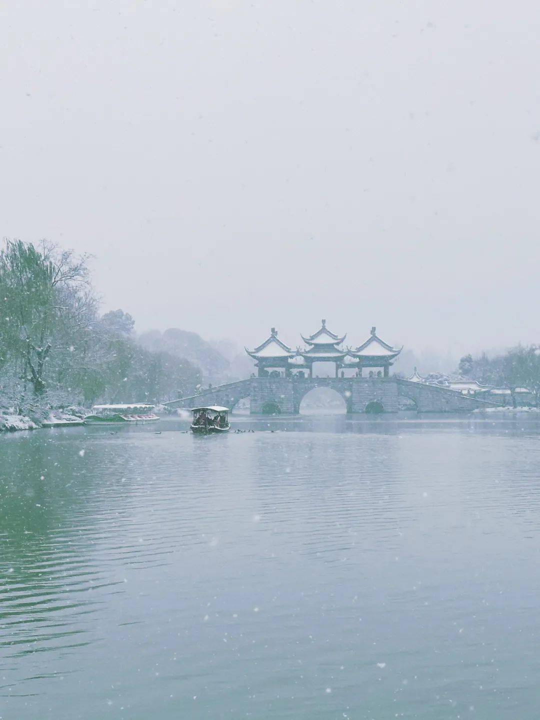 扬州雪景高清图片图片