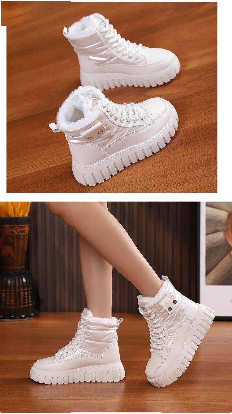 今年冬天羽绒布靴才是yyds!时髦又百搭!还不易撞款!