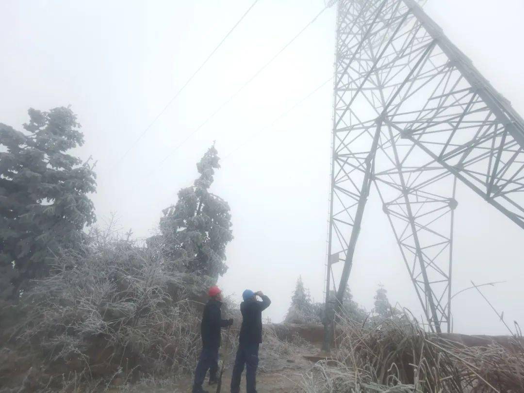 总有人爬冰卧雪为你而来_广西_线路_电网