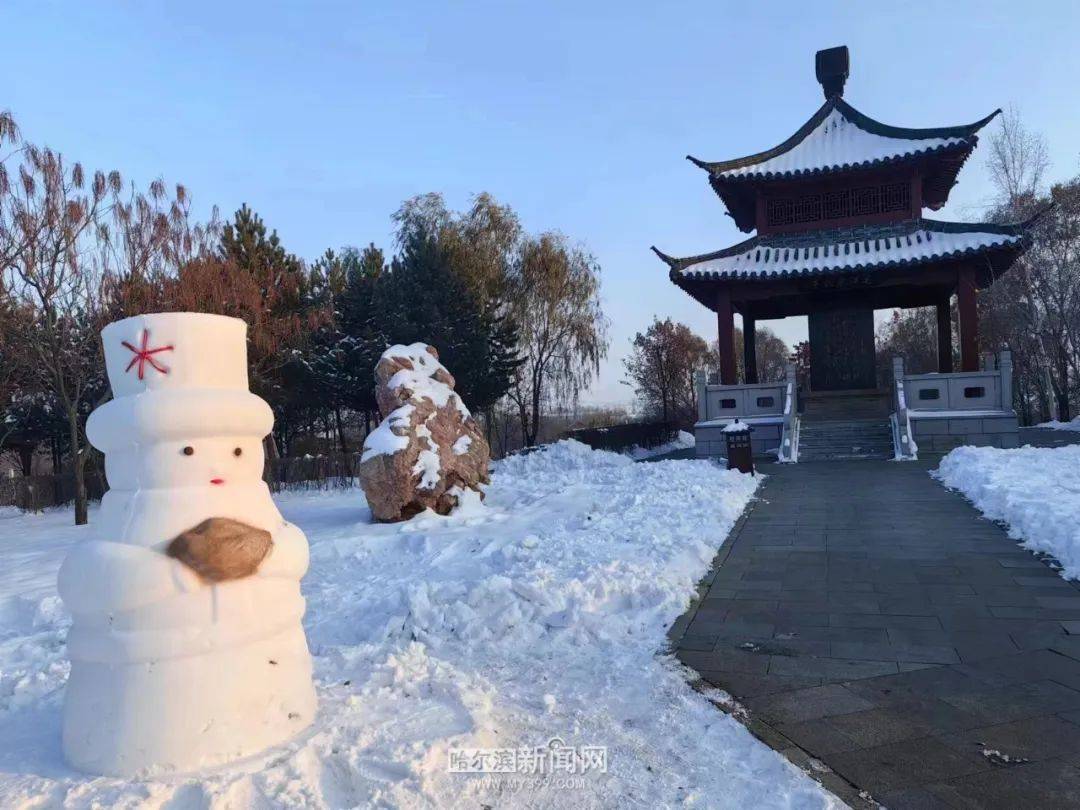 你一定需要這份哈爾濱雪雕地圖→_造型_公園_大雪