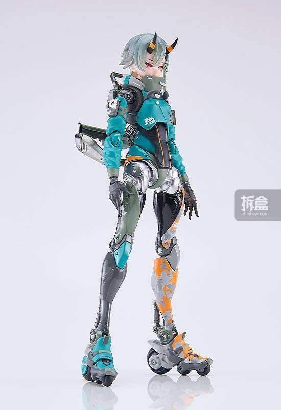 max factory 少女发动机 motored cyborg runner 摩托机娘人偶
