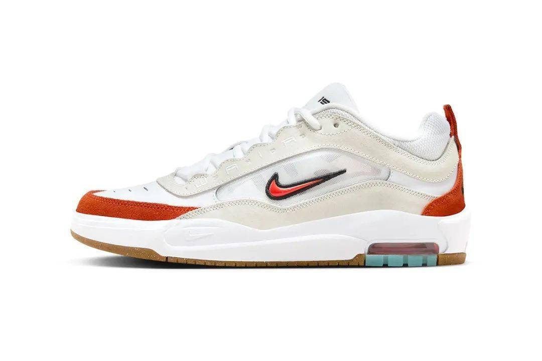 率先近賞 nike sb air max ishod wair 首發配色「white/orange」官方