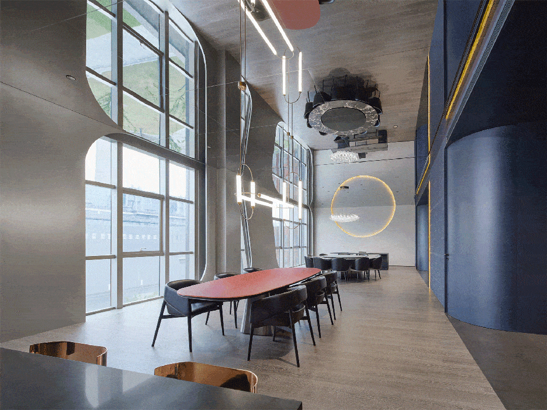 壹舍方磊新作 | 黄浦江畔,8d奇幻简约多元办公新探索——上海易成办公