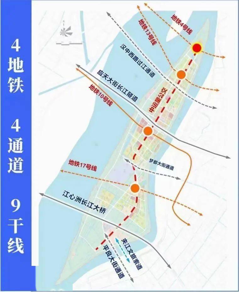 江心洲独立过江通道,动作太快了_规划_南京_夹江