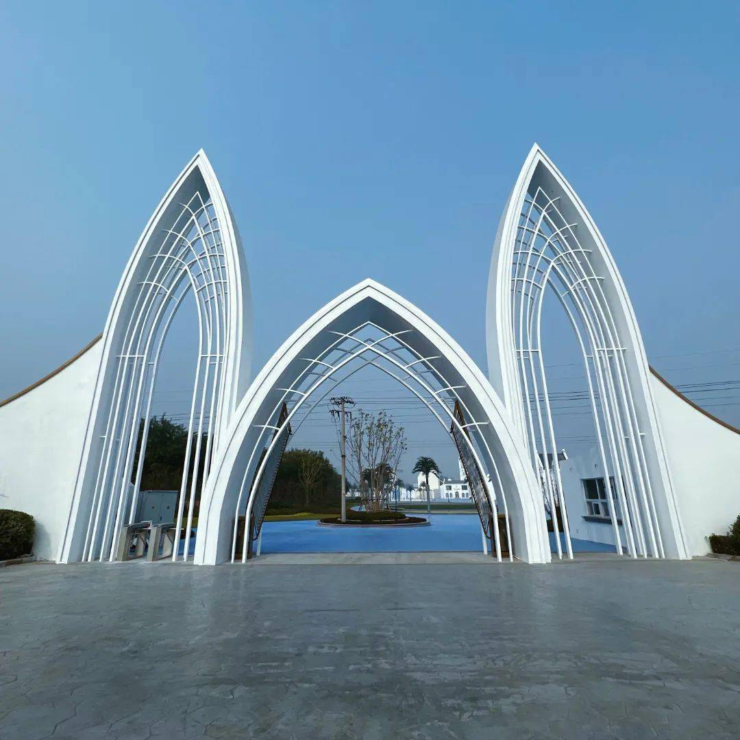 天津一大型婚礼主题公园建成_园区_景观_礼堂