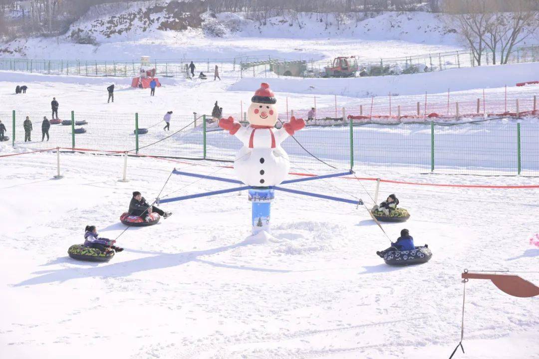 红薯岭滑雪场图片