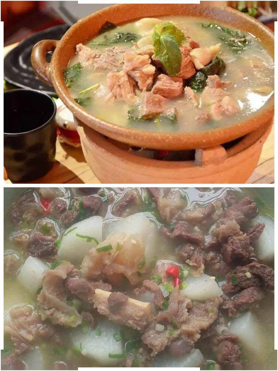 对了来到那落怎么能少得了那一碗正宗的土锅扒呼呢?
