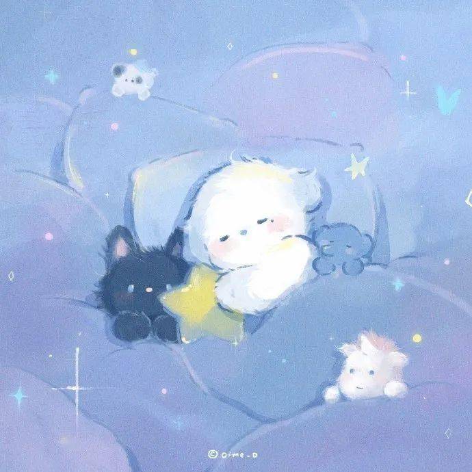 蓝色治愈系头像!_@oime_d_微博_情侣