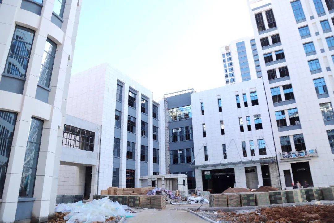 上饶市立医院三江总院门诊楼春节前试运行_项目_信州区_工作