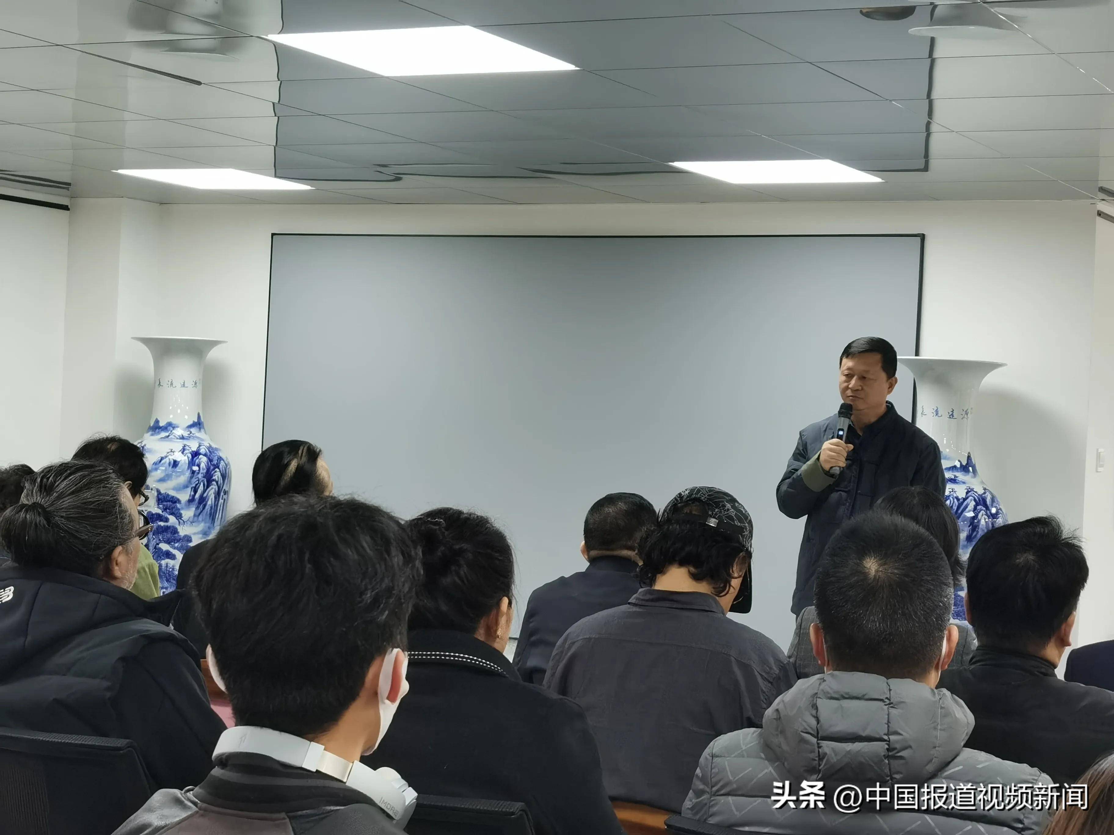 北京正阳美术馆大连分馆王俊生馆长讲话金普新区党工委宣传部副部长